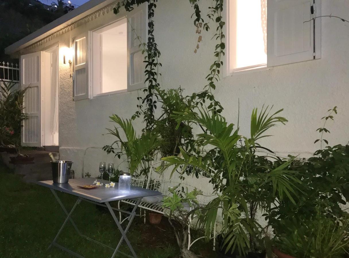 Studio Charmant Au Coeur De Boucan Canot 30 M² Avec Jardin Prive Saint-Paul Exterior foto